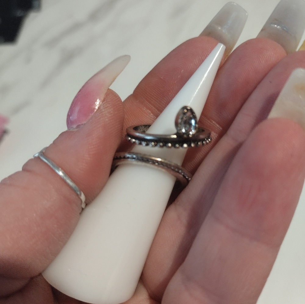 Two stackable ring